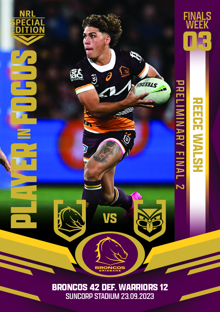 NRL In Focus Preliminary Final 2 - Reece Walsh