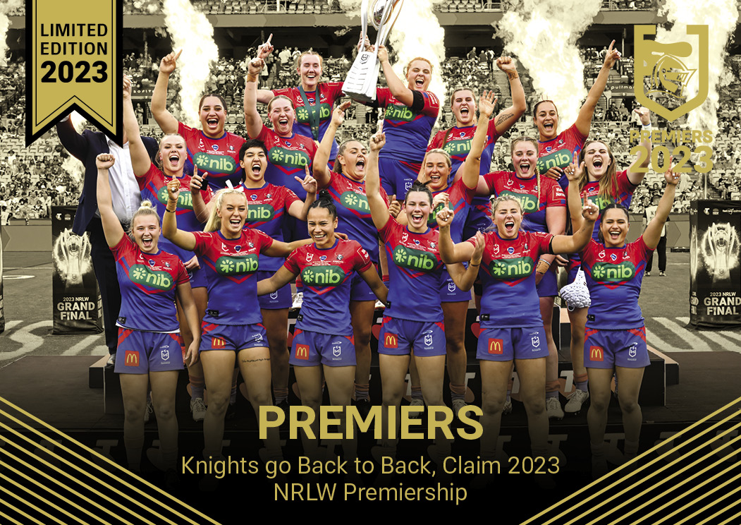 Limited Edition Newcastle Knights 2023 Premiership Set