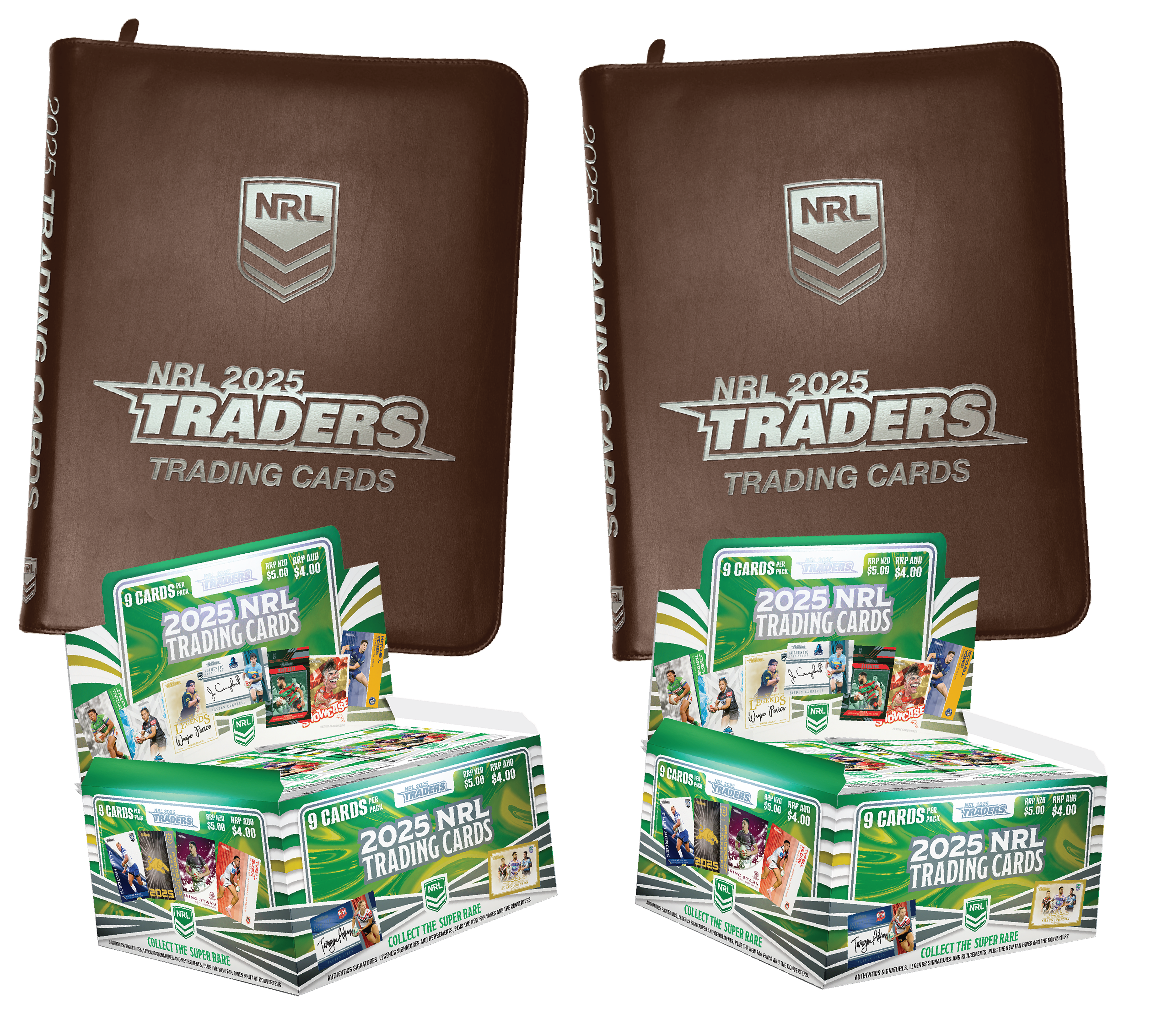 2025 NRL Traders Box and Album Bundle